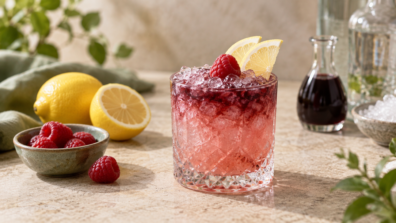 Cách pha chế Bramble Cocktail