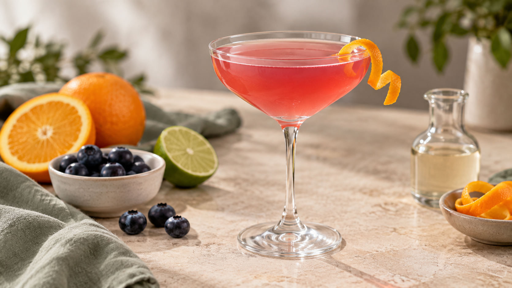 Cách pha chế Cosmopolitan Cocktail
