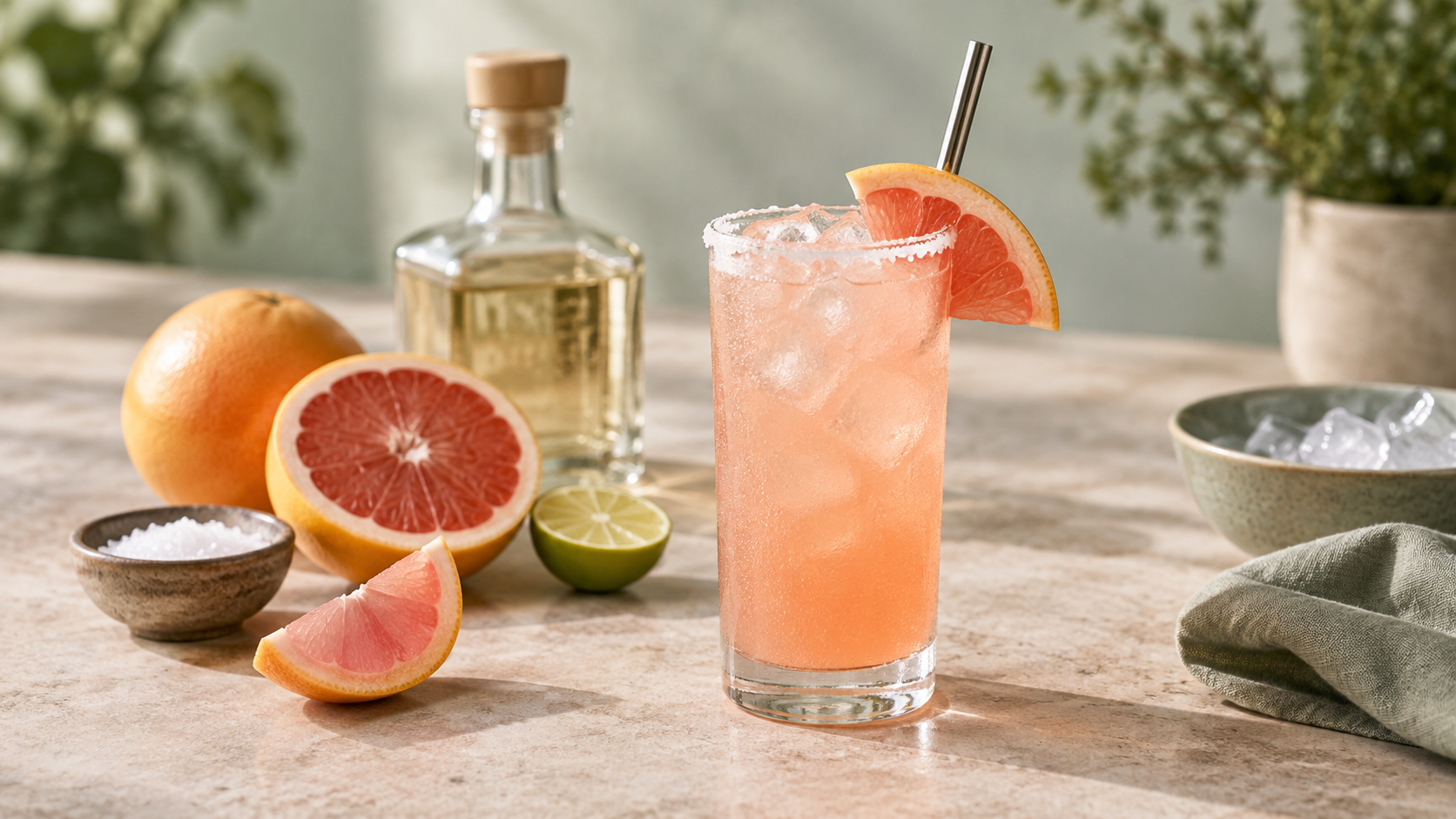 Cách pha chế Paloma Cocktail