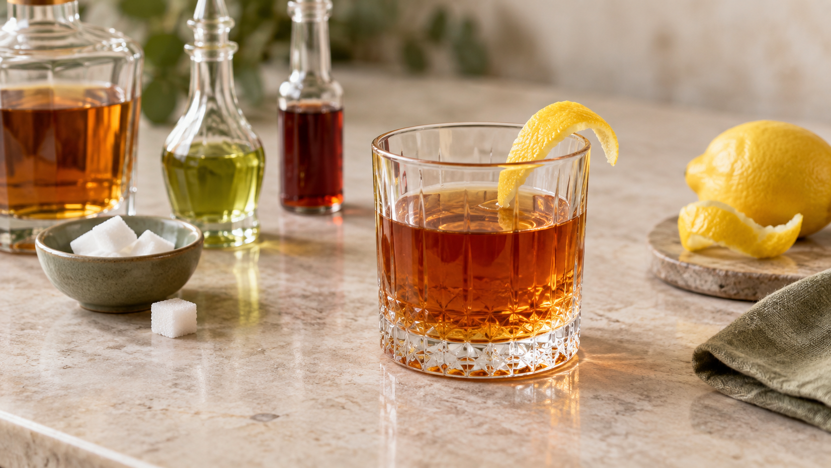 Cách pha chế Sazerac Cocktail