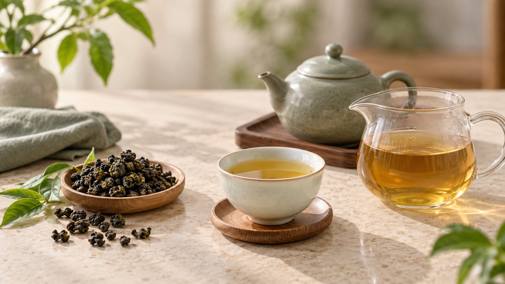 Cách pha trà Ô long cao cấp ngon nhất