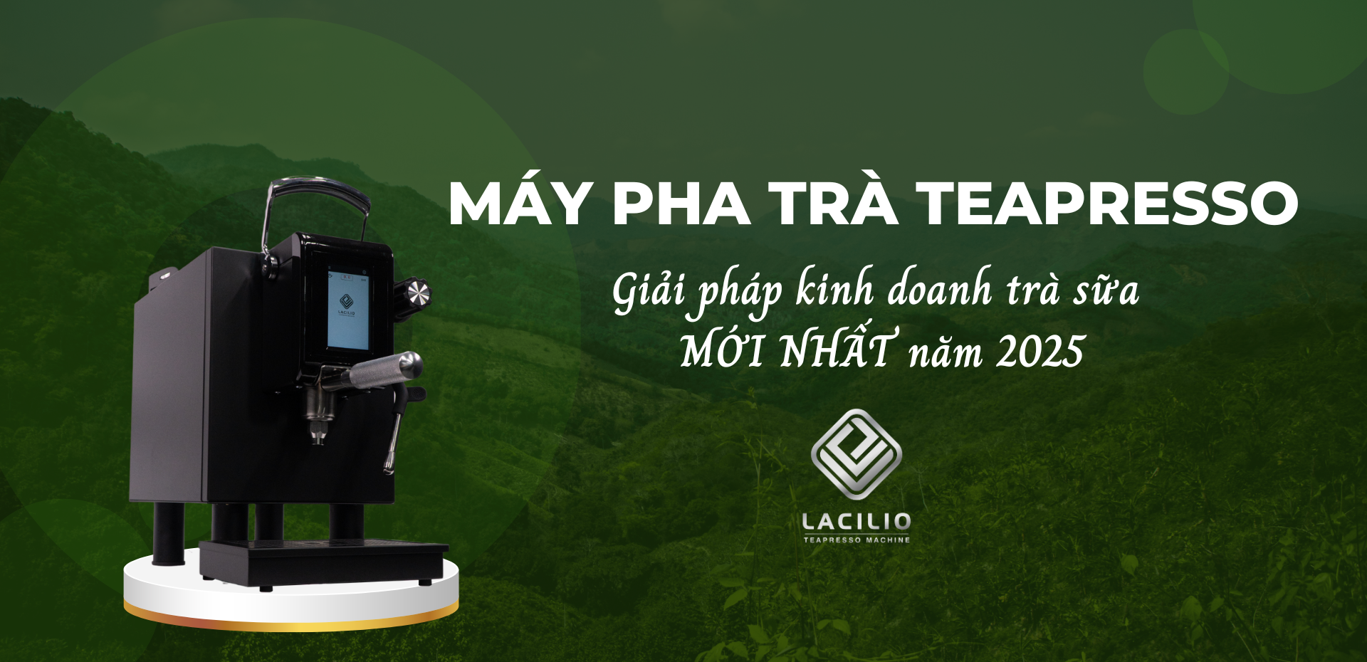 Máy pha trà Teapresso – Giải pháp kinh doanh trà sữa MỚI NHẤT năm 2025