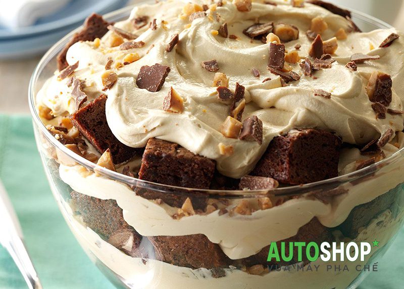 Công thức làm Mocha chocolate tráng miệng
