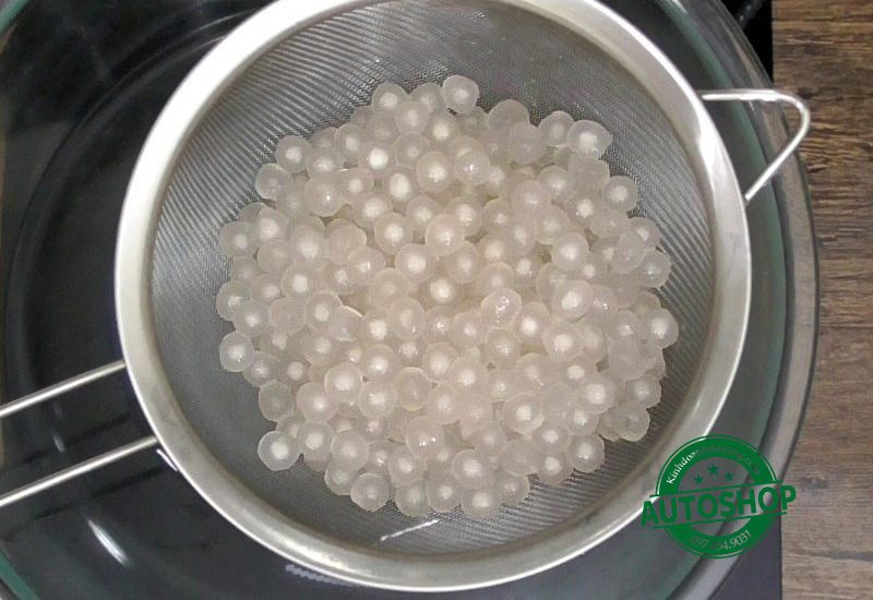 Cách nấu trân châu bằng nồi cơm điện