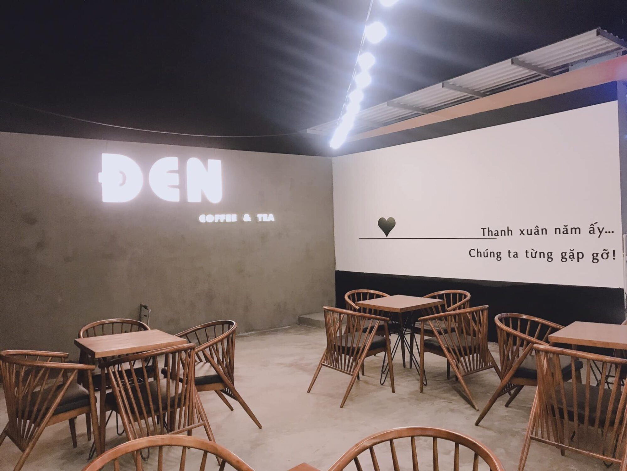 Đen Coffee – Quán cà phê độc đáo Xuân Lộc – Đồng Nai