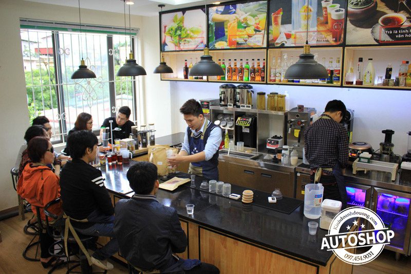 Học pha chế trà sữa ở Hà Nội