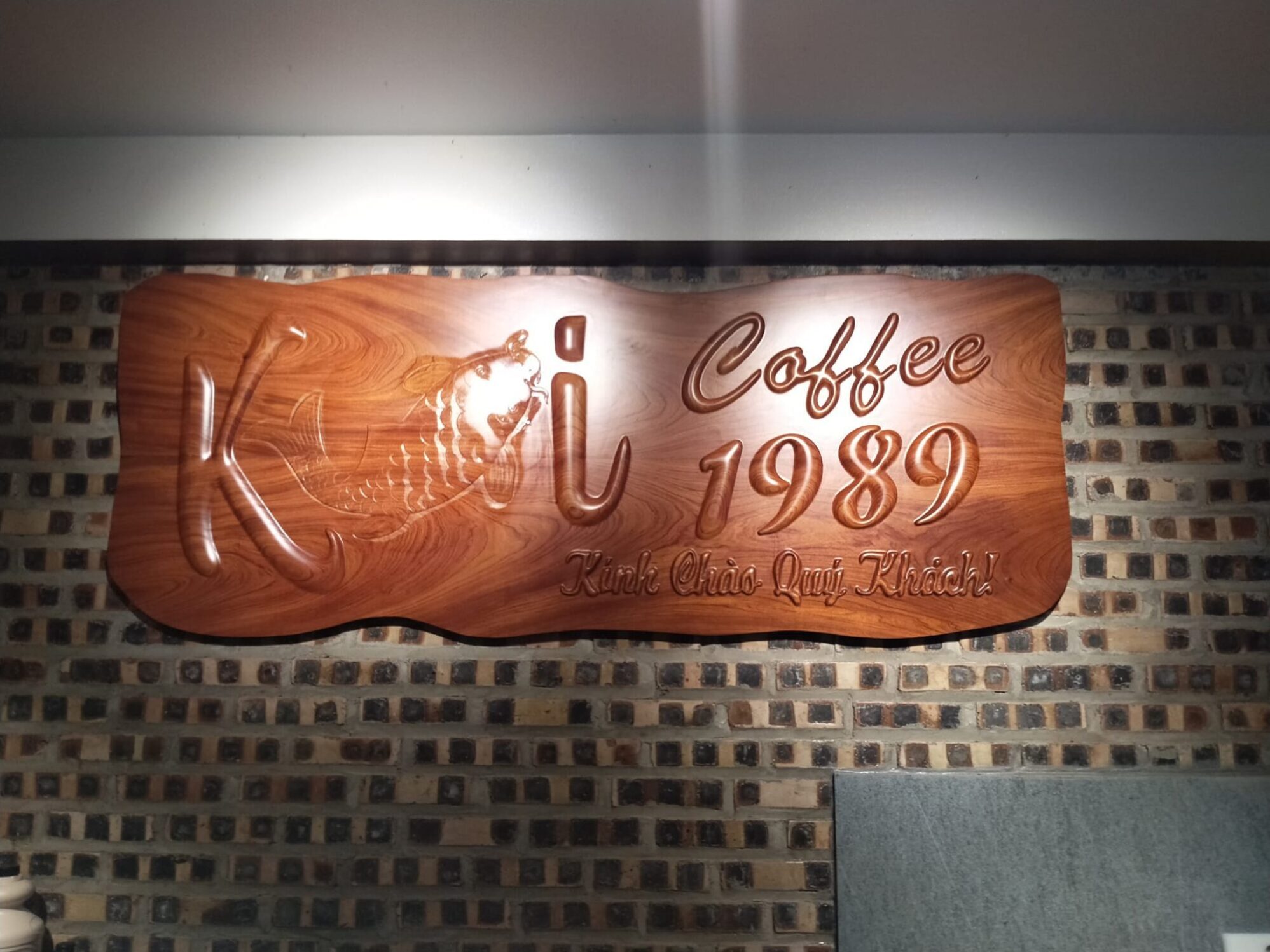 Cung cấp máy móc, set up quầy bar KOI COFFEE 1989 Thường Tín