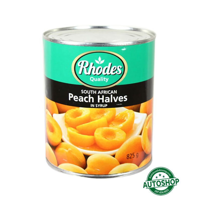 Đào ngâm Rhodes
