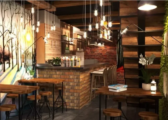 trang-tri-quan-cafe-co-dien