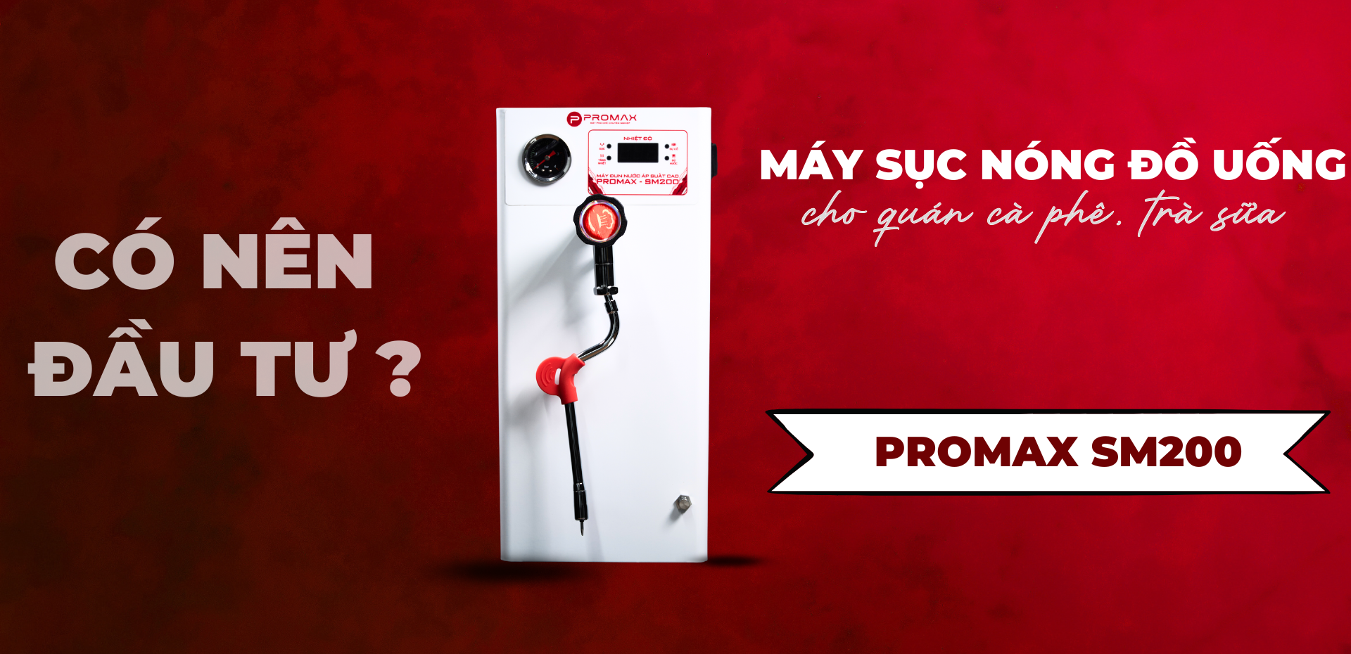 Có nên đầu tư máy sục nóng đồ uống cho quán cà phê, trà sữa?