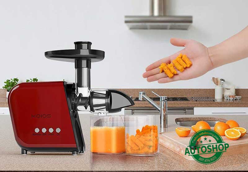 Cách test một máy ép hoa quả mới