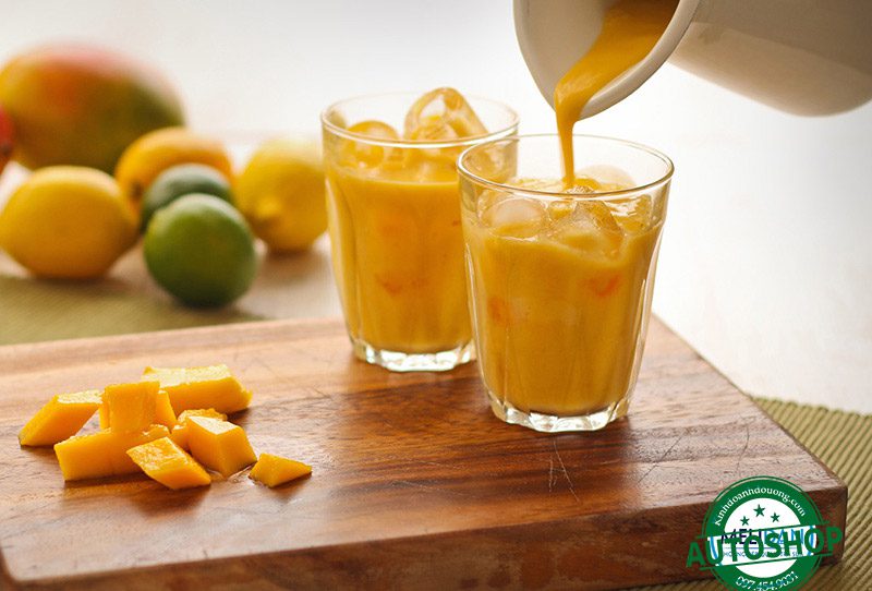 Cách làm sinh tố xoài
