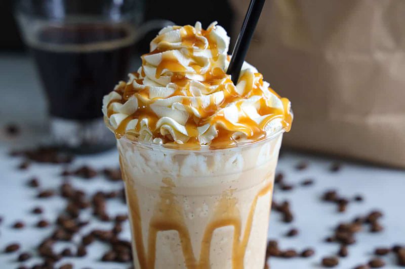 Công thức pha Caramel Frappuccino ngon tại nhà