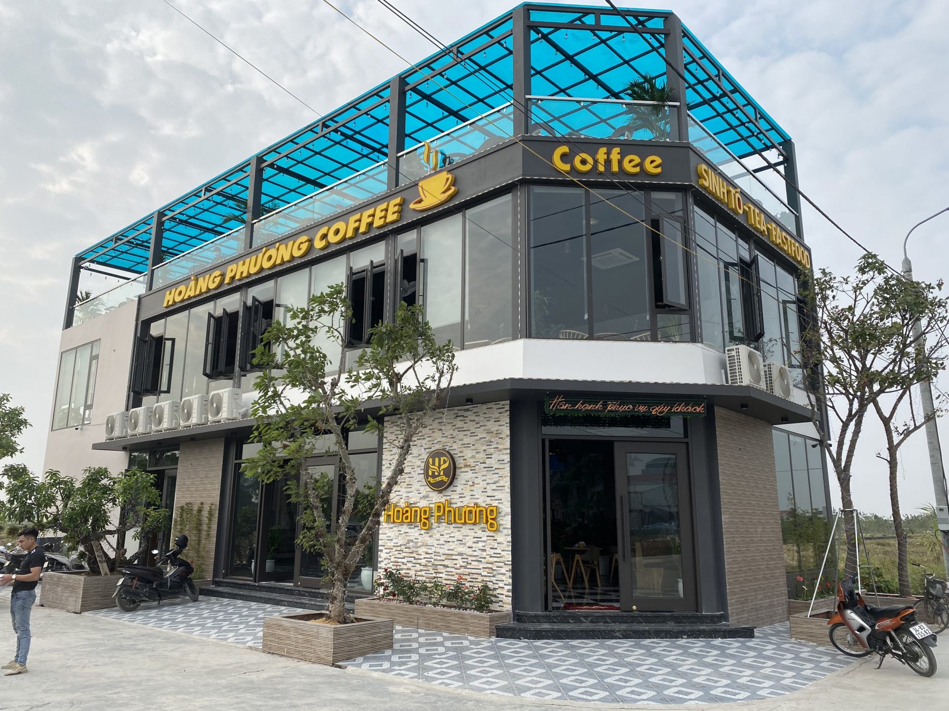 Set up, cung cấp trọn bộ máy móc cho Hoàng Phương Coffee tỉnh Hải Dương