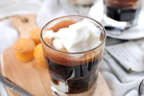 Ly cà phê cốt dừa