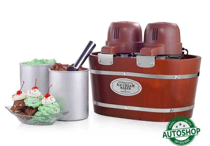Nostalgia 4-Quart Electric Ice Cream Maker