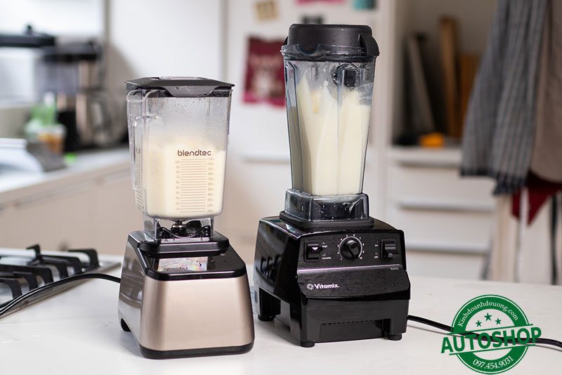 So sánh máy xay sinh tố blendtec và vitamix