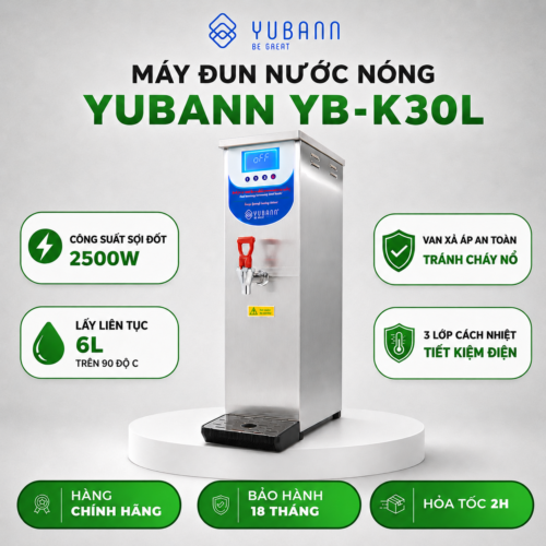 Máy đun nước tự động Yubann - YBK30L