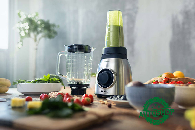 2 Máy Xay Sinh Tố Philips Problend 6 Hr3556