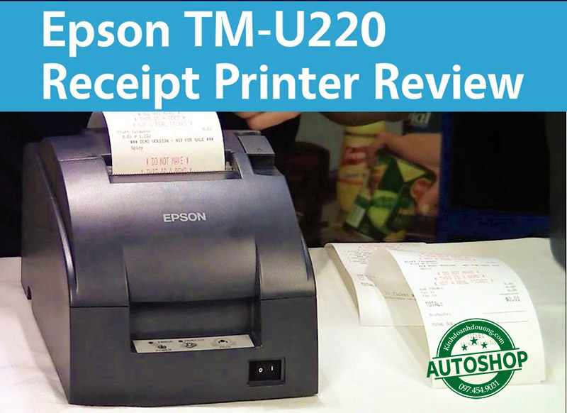Máy in hóa đơn Epson TM-U220B