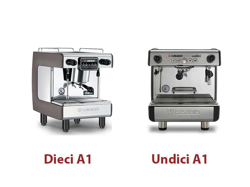 So-sánh-máy-pha-cà-phê-Casadio-Undici-A1-vs-Dieci-A1