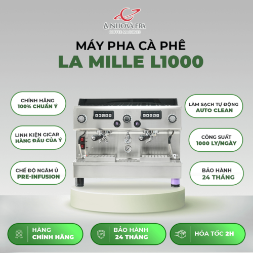 Máy pha cà phê La Nuova Era La Mille (L1000) 2 Group