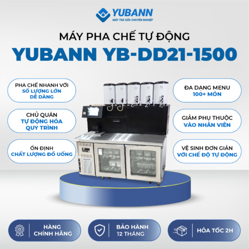 Máy pha chế tự động Yubann YB-DD21-1500