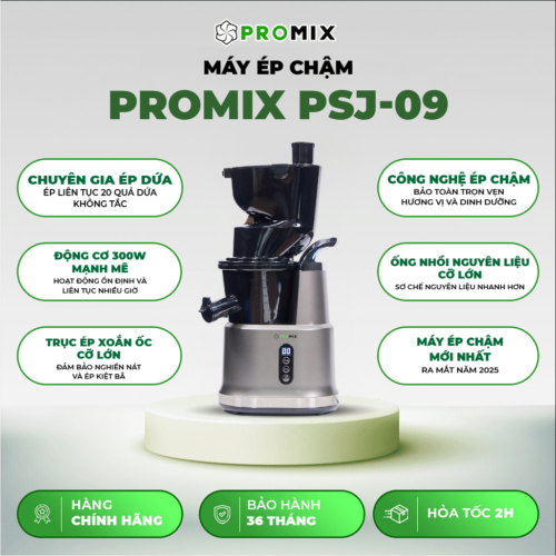 Máy ép chậm Promix PSJ-09