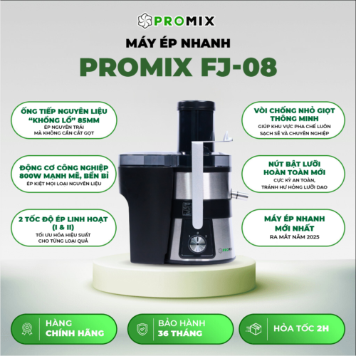 Máy ép nhanh Promix FJ-08