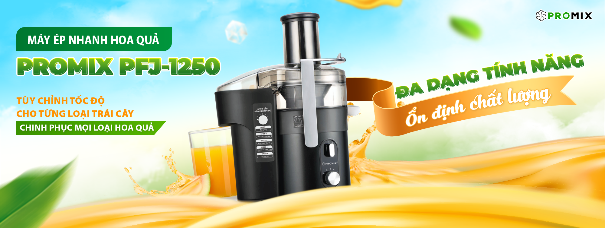 Banner Web Promix PFJ-1250