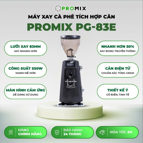 MÁY XAY CÀ PHÊ PROMIX PG-83E