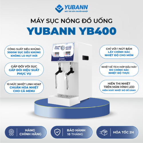 Máy sục nóng đồ uống Yubann YB400